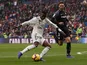 Real Madrid attacker Vinicius Junior in action against Sevilla on January 19, 2019.