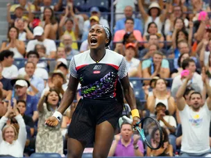 Coco Gauff battles past Shuai Zhang into US Open quarter-finals