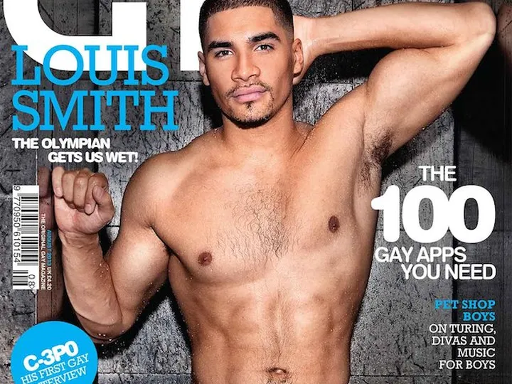 Louis Smith strips for gay mag - picture