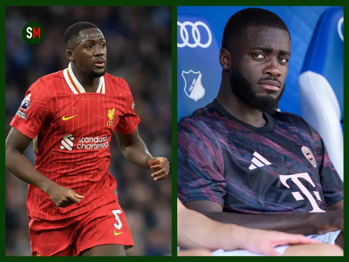 Duelling differences, passing polarity: How Upamecano compares to Konate