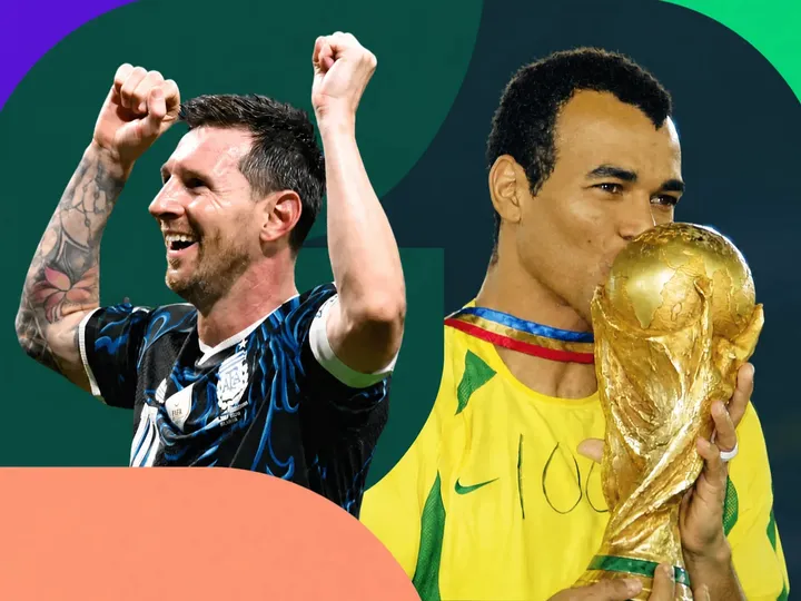 Lionel Messi equals Cafu's all-time record for the most World Cup final appearances