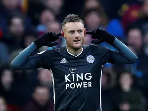Vardy on scoresheet again as Leicester hammer Villa