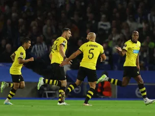 Brighton beaten by AEK Athens on European debut