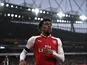 Arsenal winger Alex Iwobi in action during his side's Premier League clash with Crystal Palace in January 2018