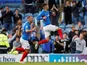 Ben Close celebrates scoring against Birmingham in the EFL Cup on August 6, 2019