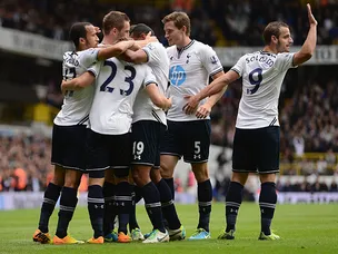 Tottenham lead against Norwich