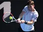 Cameron Norrie in action in January 2022
