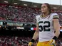 Green Bay Packers' Clay Matthews during a warmup on January 12, 2013