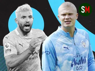 Haaland heads to new heights as Man City marksman breaks Aguero scoring record
