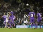 Juventus's Mario Mandzukic scores to make it 1-1 against Real Madrid in the Champions League final on June 3, 2017