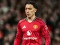 Manchester United's Lisandro Martinez on December 22, 2025