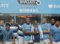 City players celebrating winning the Barclays Asia Trophy on July 27, 2013