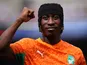 Ivory Coast winger Yan Diomande gestures on June 25, 2026