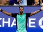 Gael Monfils reacts at the US Open on September 1, 2026
