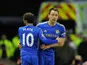 John Terry returns to action as a substitute for Juan Mata against Stoke on January 12, 2013