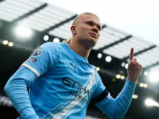 Erling Haaland's record vs. Everton