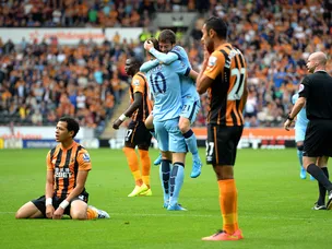 Man City pegged back by Hull