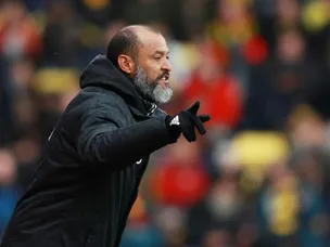 Wolves boss Nuno "not thinking" about Europe despite advantage