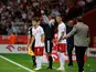 Oskar Pietuszewski playing for Poland