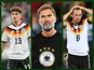 Philipp Treu, Jurgen Klopp, Joshua Kimmich Germany composite