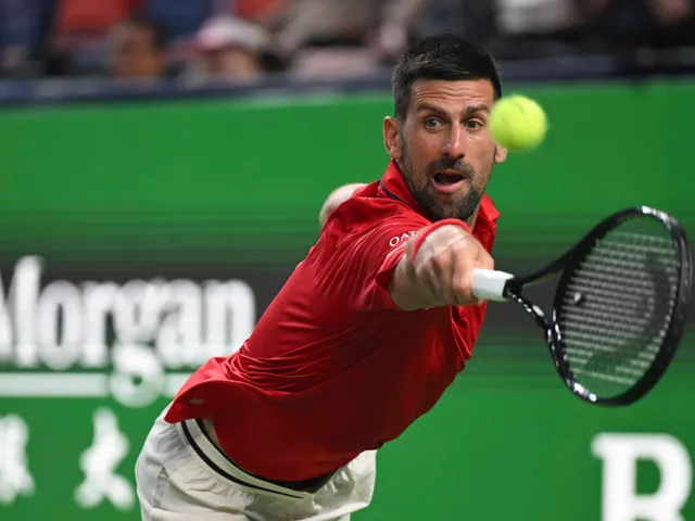 Injured Djokovic succumbs to history-making world number 204 in Shanghai semi-final