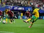 South Africa's Teboho Mokoena scores a penalty at the World Cup on June 18, 2026