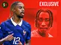 Bradley Barcola/Yan Diomande composite