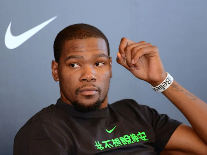 Durant suffers setback in recovery