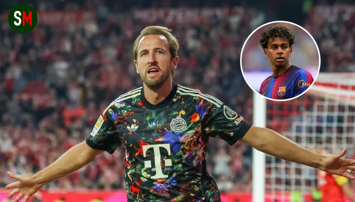 Harry Kane obliterates Bundesliga goalscoring record after Lamine Yamal Ballon d'Or dig