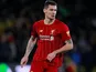 Dejan Lovren in action for Liverpool on February 29, 2020