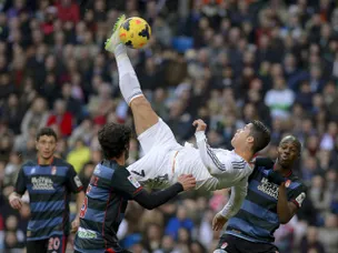 Real Madrid level with Granada