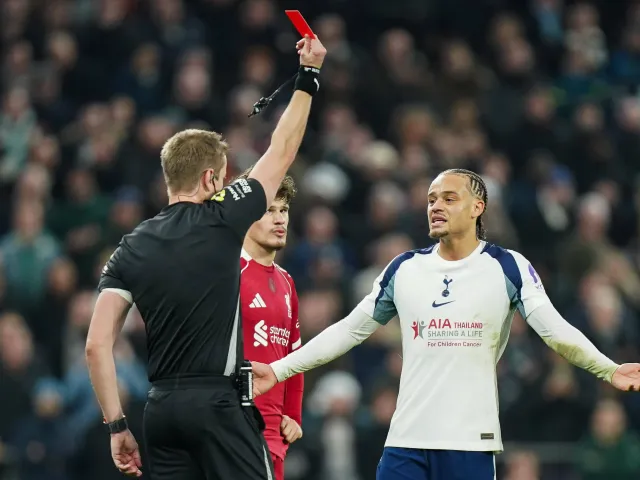 Red mist descends on the capital: Nine-man Spurs beaten by sloppy Merseysiders