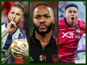 20 free agents available for transfer including Sterling, Ramos, Lingard