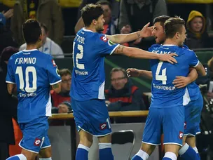 Hoffenheim rally to lead Dortmund