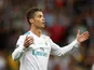 Real Madrid forward Cristiano Ronaldo in action during the 2018 Champions League final against Liverpool in Kiev