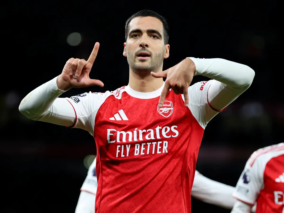 Pictured: Merino undergoes foot operation as Arsenal teammates react