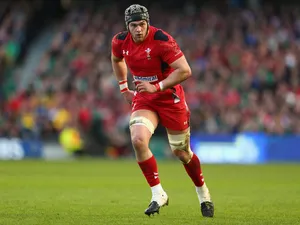 Dan Lydiate of Wales during the RBS Six Nations match between Ireland and Wales at the Aviva Stadium on February 8, 2014
