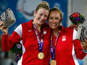 Beach volleyball winners hope for more medals
