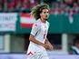 Hannibal Mejbri in action for Tunisia.