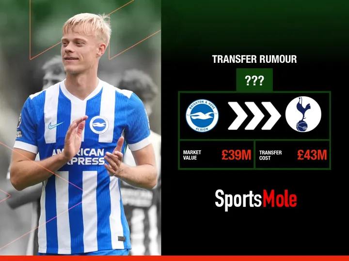 Van Hecke update as Spurs send 'hefty' offers to Brighton for ideal De Zerbi CB