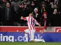 Jonathan Walters celebrates after scoring his team's first goal on November 28, 2012
