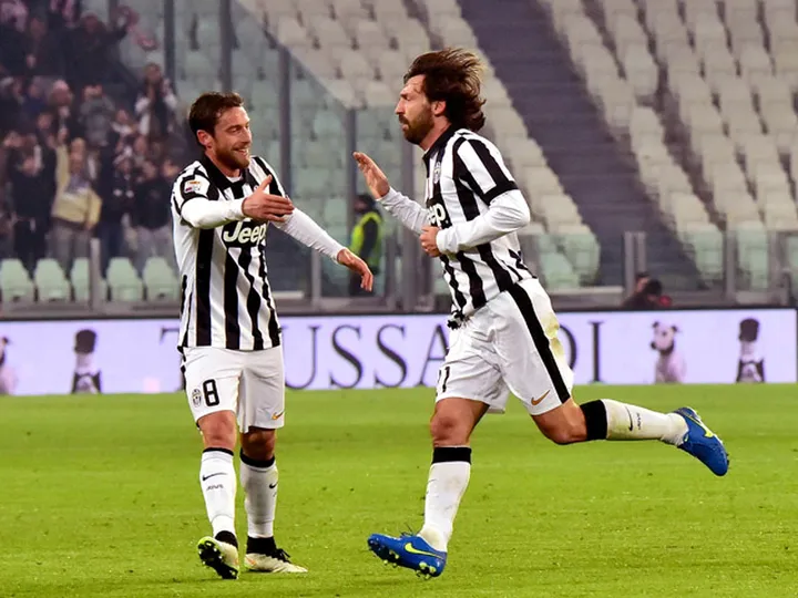 Pirlo strike puts Juventus ahead