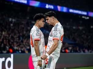 Diaz Drama: Double delight and red card chaos as 10-man Bayern Munich survive late PSG scare