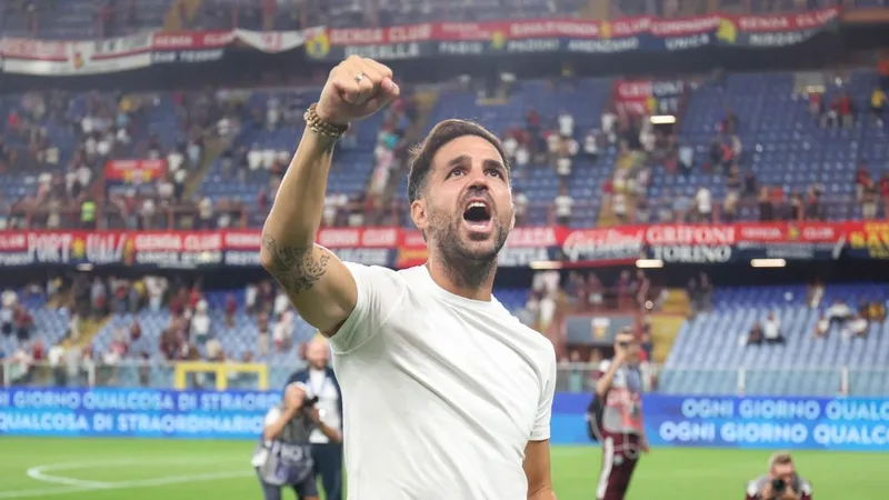 Fabregas creates history: Watch as Como score first ever UCL goal