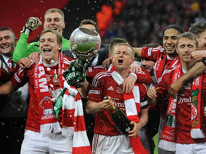 Wrexham win FA Trophy on penalties