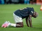 A dejected Moises Caicedo after Ecuador's defeat