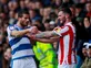 Stoke battle hard to secure point at QPR after early Sam Clucas red card
