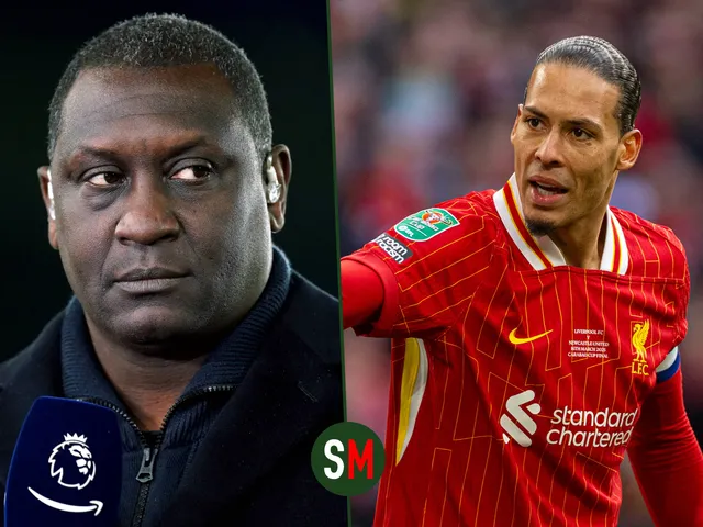Emile Heskey/Virgil van Dijk composite image