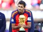 Spain's Rodri with the World Cup on July 19, 2026