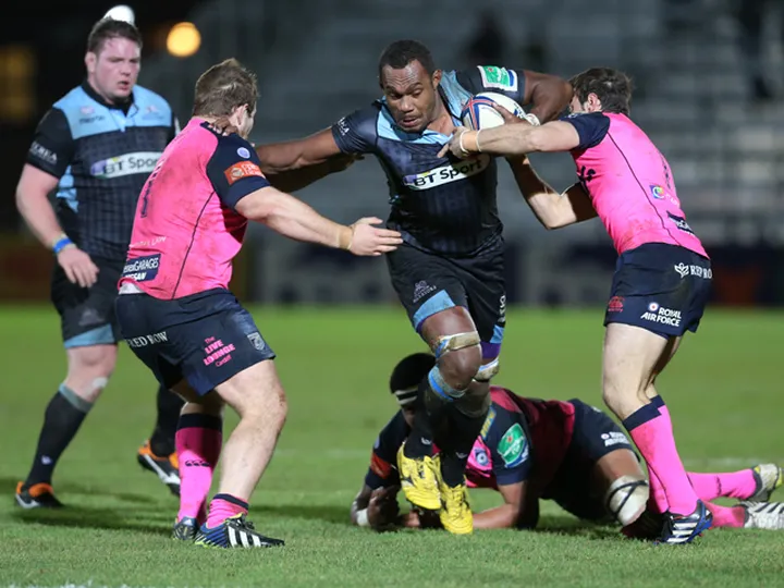 Leone Nakarawa heading for Glasgow exit